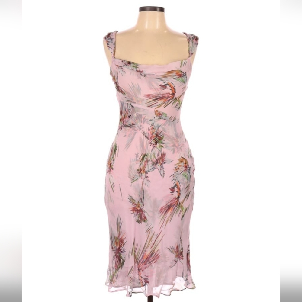 Diane Von Furstenberg Pink Sheath Dress